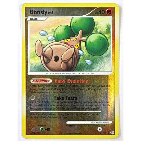 Bonsly LV. 6 Reverse Holo Common 71/130 | Local Legends Cards & Collectibles