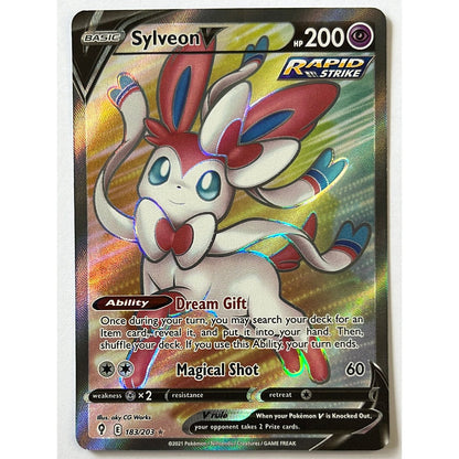 Sylveon V Holo Ultra Rare 183/203