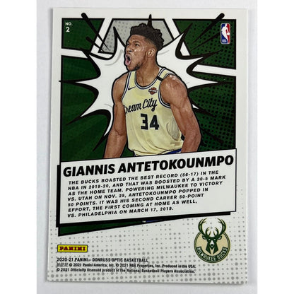 2020-21 Optic Giannis Antetokounmpo My House!