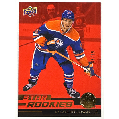 2022-23 Star Rookies Dylan Holloway Red Gold Foil RC 66/99 | Local Legends Cards & Collectibles