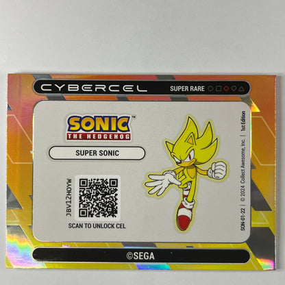 3D Booklet Super Sonic Holo Super Rare 22 | Local Legends Cards & Collectibles