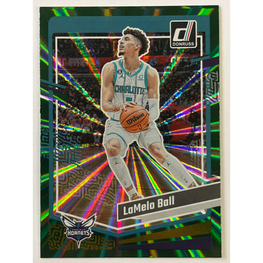 2023-24 Donruss Lamelo Ball Green Laser