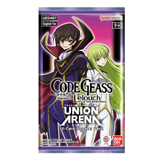 Bandai Union Arena Code Geass Lelouch of the Rebellion Booster Pack