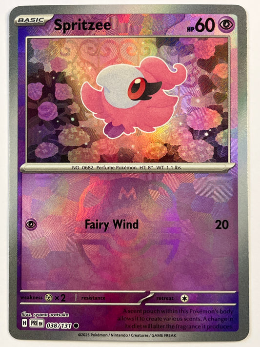 Spritzee Masterball Holo Common 038/131