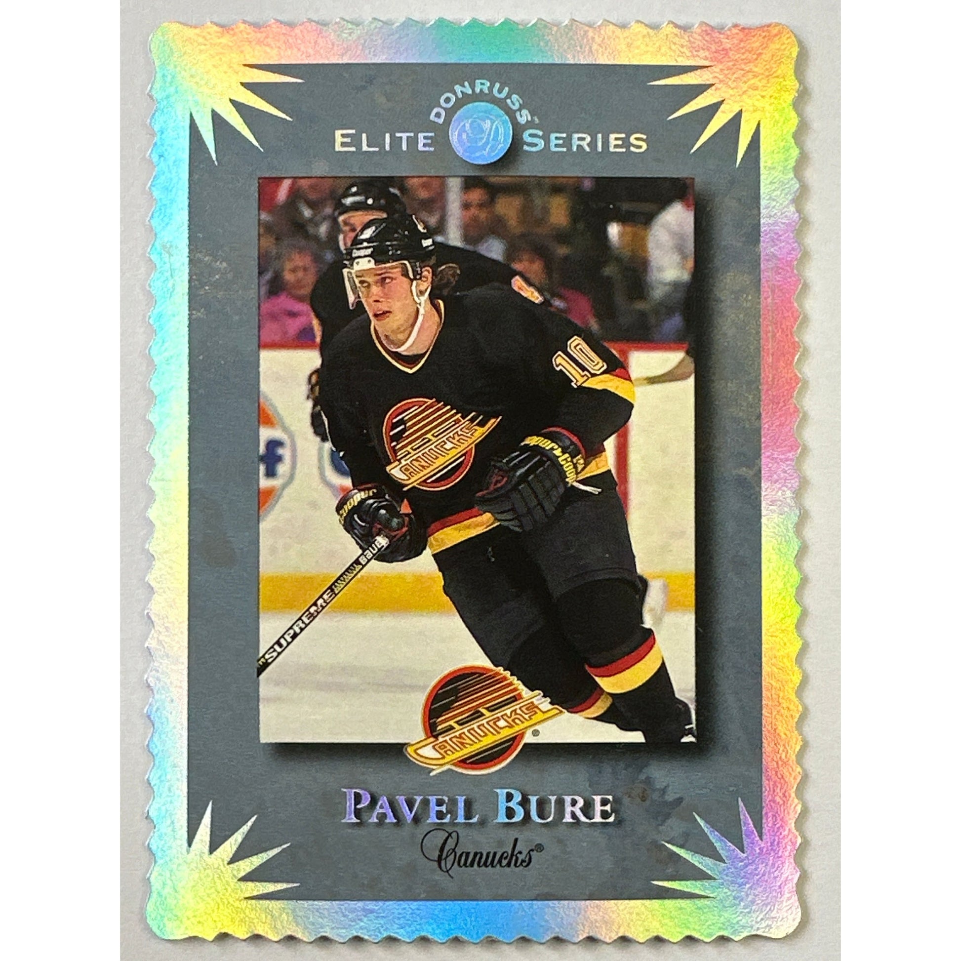 1994 Donruss Elite Series Pavel Bure Die Cut Silver Holo /10,000 | Local Legends Cards & Collectibles