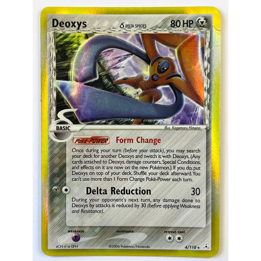 Deoxys Reverse Holo Rare 4/110