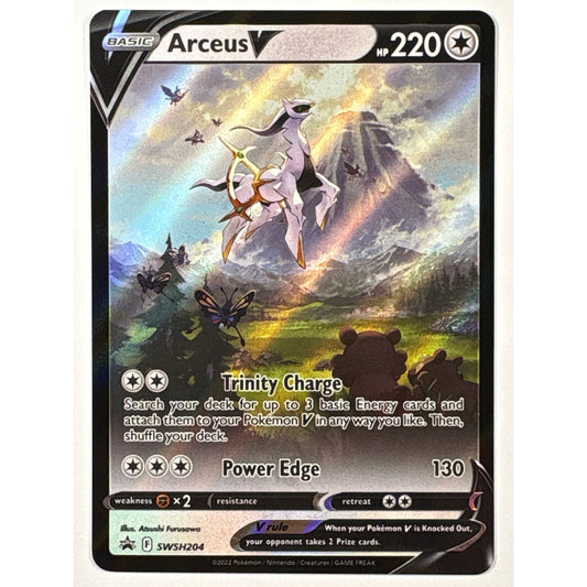 Arceus V Holo Black Star Promo SWSH204 | Local Legends Cards & Collectibles