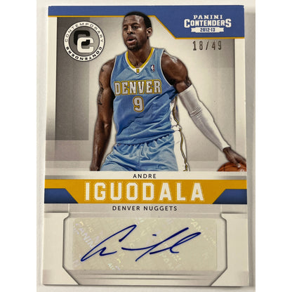 2012-13 Contenders Andre Iguodala Contemporary Contenders Auto /49