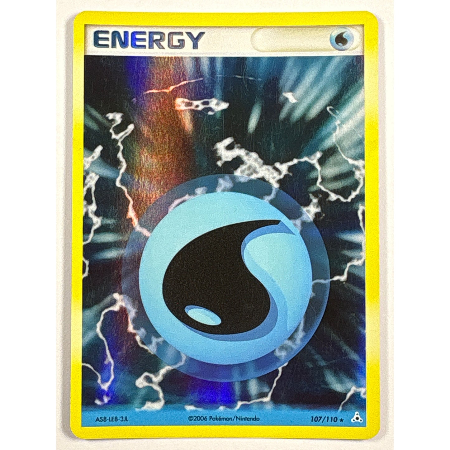Water Energy Holo Rare 107/110