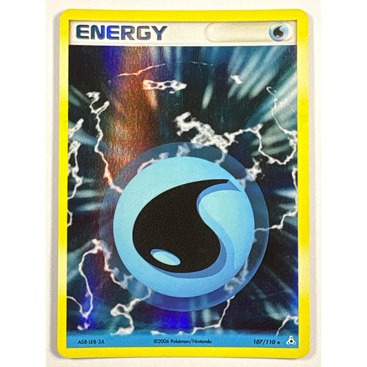 Water Energy Holo Rare 107/110