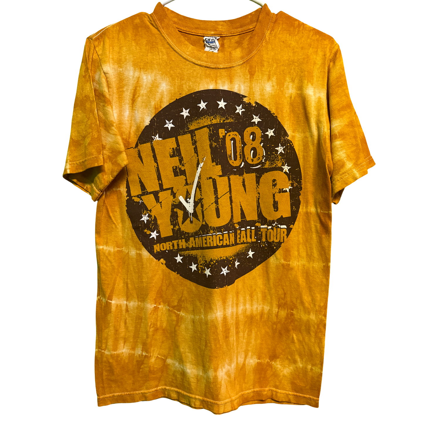 Official Concert 2008 Neil Young North American Fall Tour Shirt SM