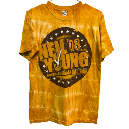 Official Concert 2008 Neil Young North American Fall Tour Shirt SM
