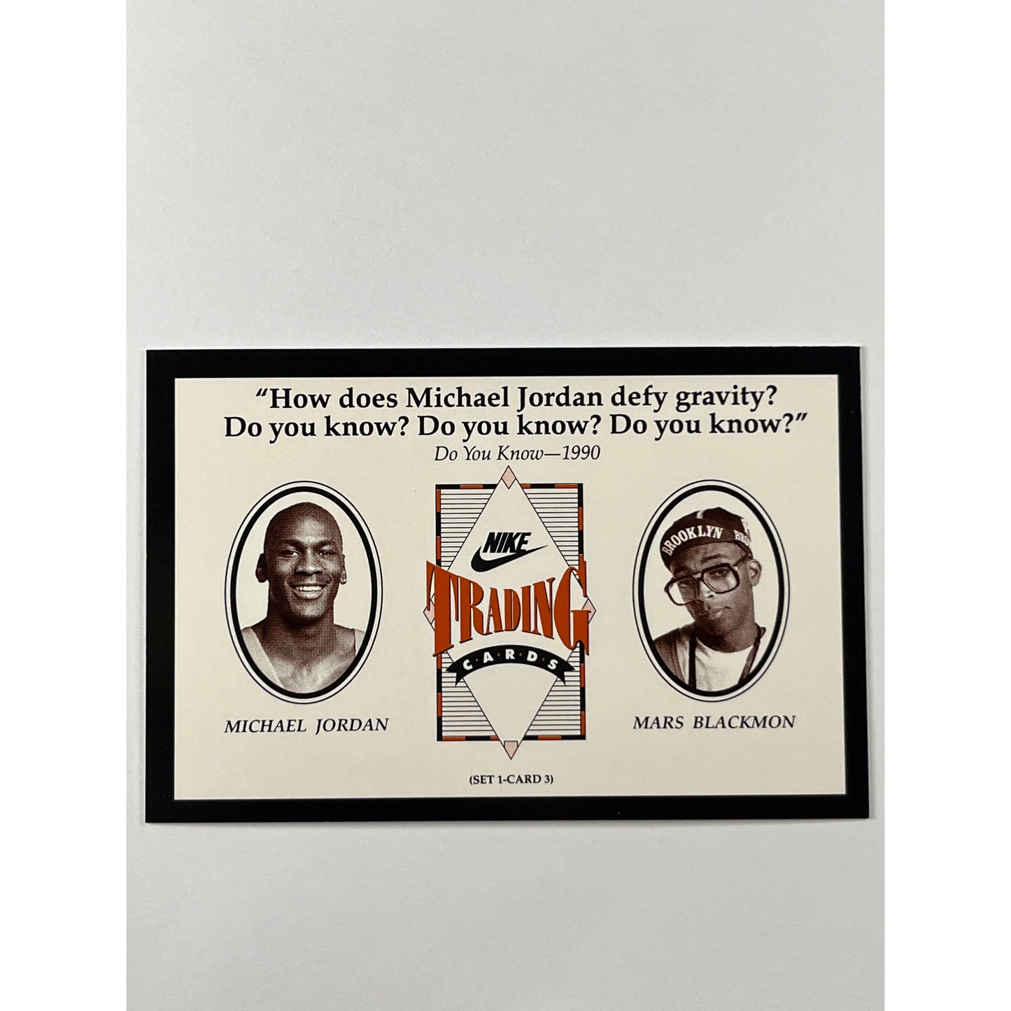 1991 Nike Trading Cards Michael Jordan 6 Card Set