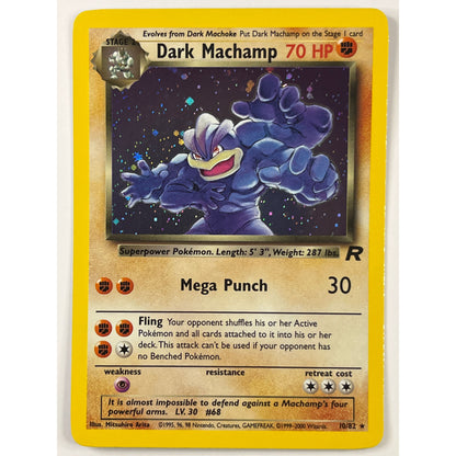 Dark Machamp Holo Rare 10/82