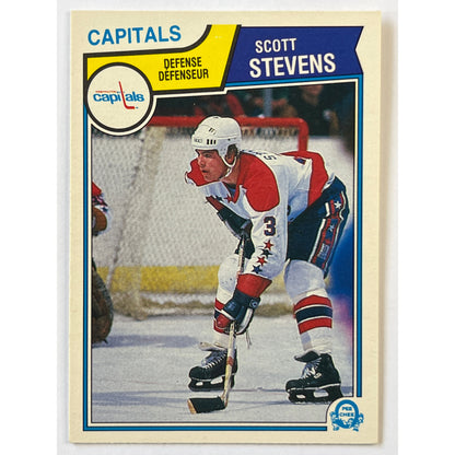 1983-84 O-Pee-Chee Scott Stevens RC