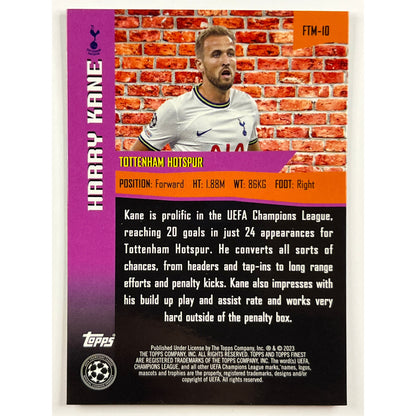 2022-23 Topps Finest Harry Kane The Man Refractor