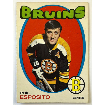 1971-72 O-Pee-Chee Phil Esposito #20