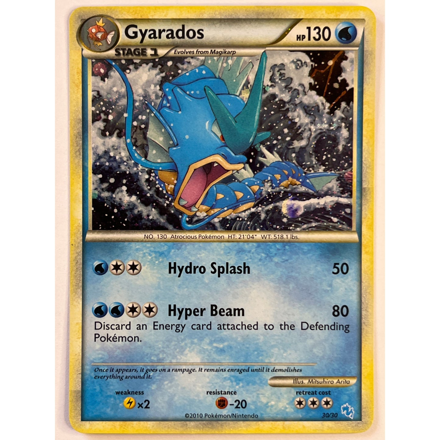 Gyarados Holo 30/30