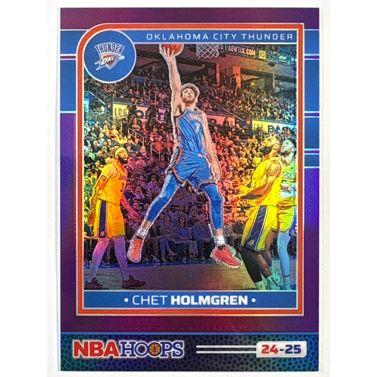2024-25 Hoops Chet Holmgren Purple Holo Prizm /249 | Local Legends Cards & Collectibles