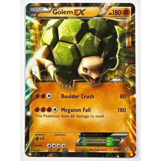 Golem EX Holo Ultra Rare 46/83