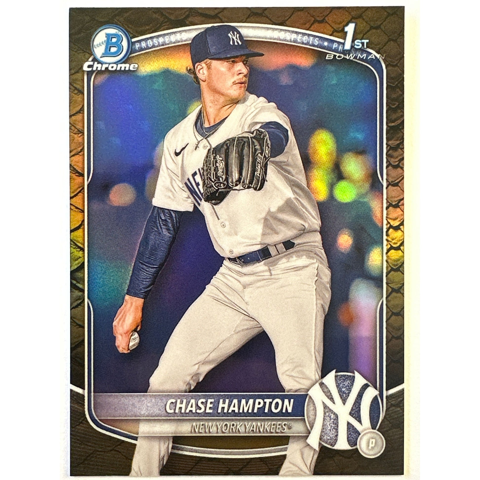 2025 Bowman Chrome Chase Hampton Bowman 1st Reptilian Refractor | Local Legends Cards & Collectibles