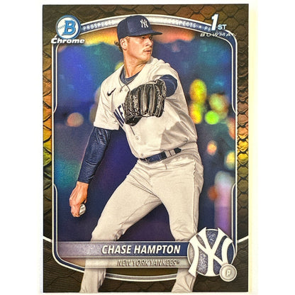 2025 Bowman Chrome Chase Hampton Bowman 1st Reptilian Refractor | Local Legends Cards & Collectibles