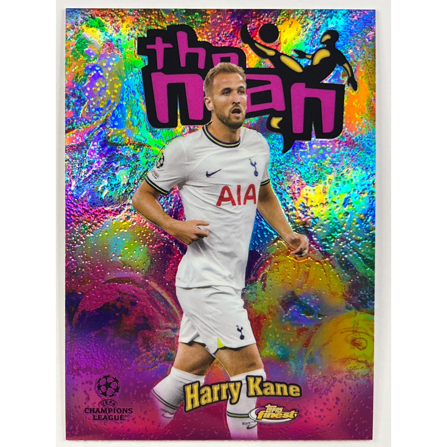 2022-23 Topps Finest Harry Kane The Man Refractor