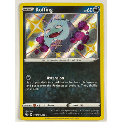 Koffing Holo Rare SV076/SV122