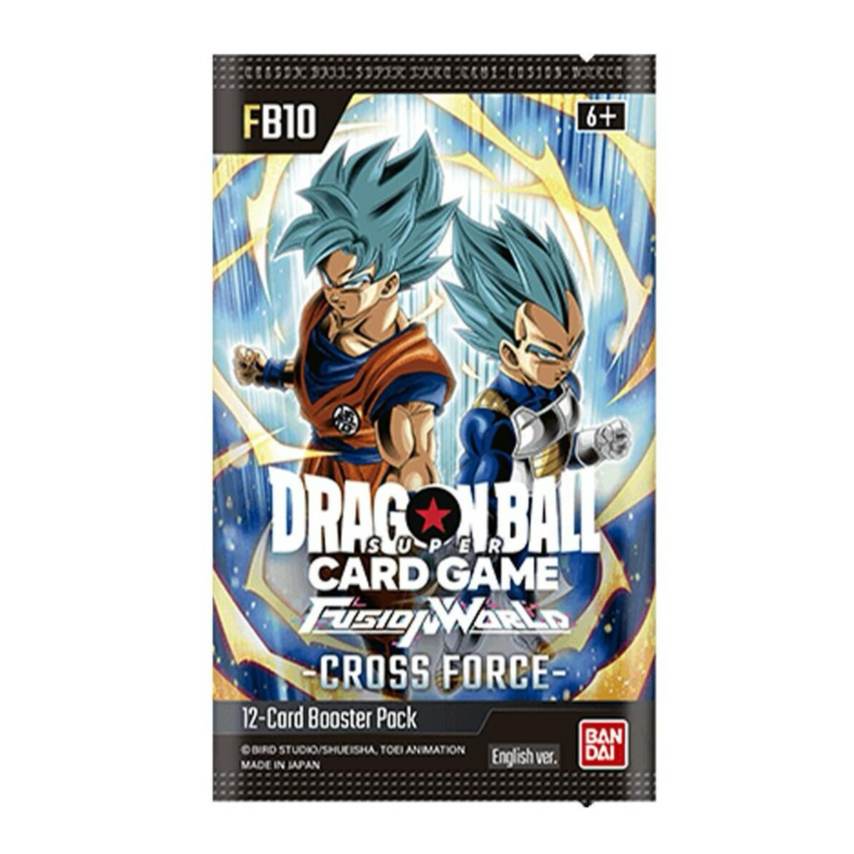 Bandai Dragon Ball Super Fusion World Cross Force Booster Pack