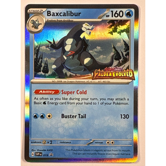 Baxcalibur *Stamped Black Star Promo 019 | Local Legends Cards & Collectibles
