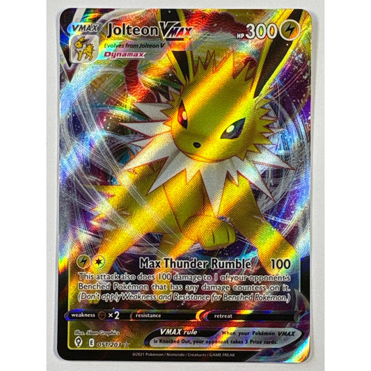 Jolteon VMAX Holo Ultra Rare 051/203