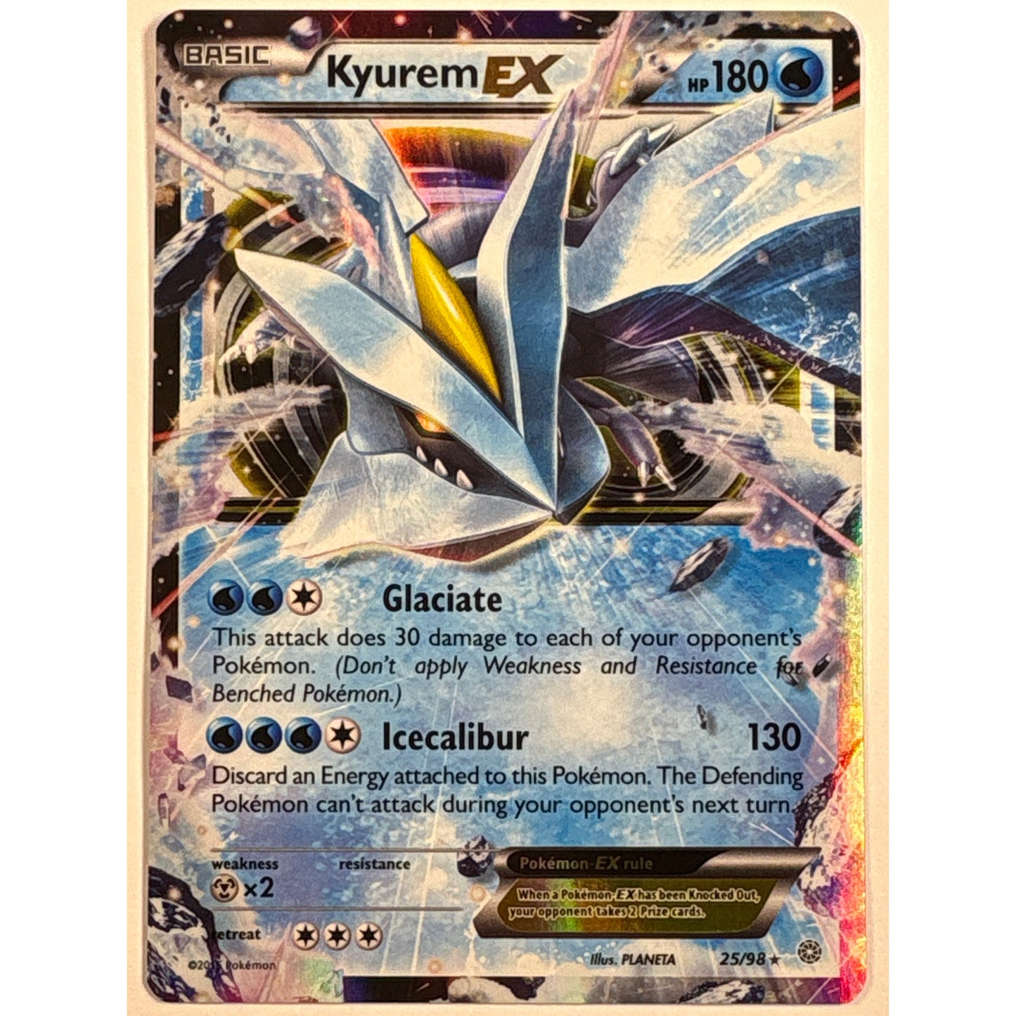 Kyurem EX Holo Ultra Rare 25/98 | Local Legends Cards & Collectibles