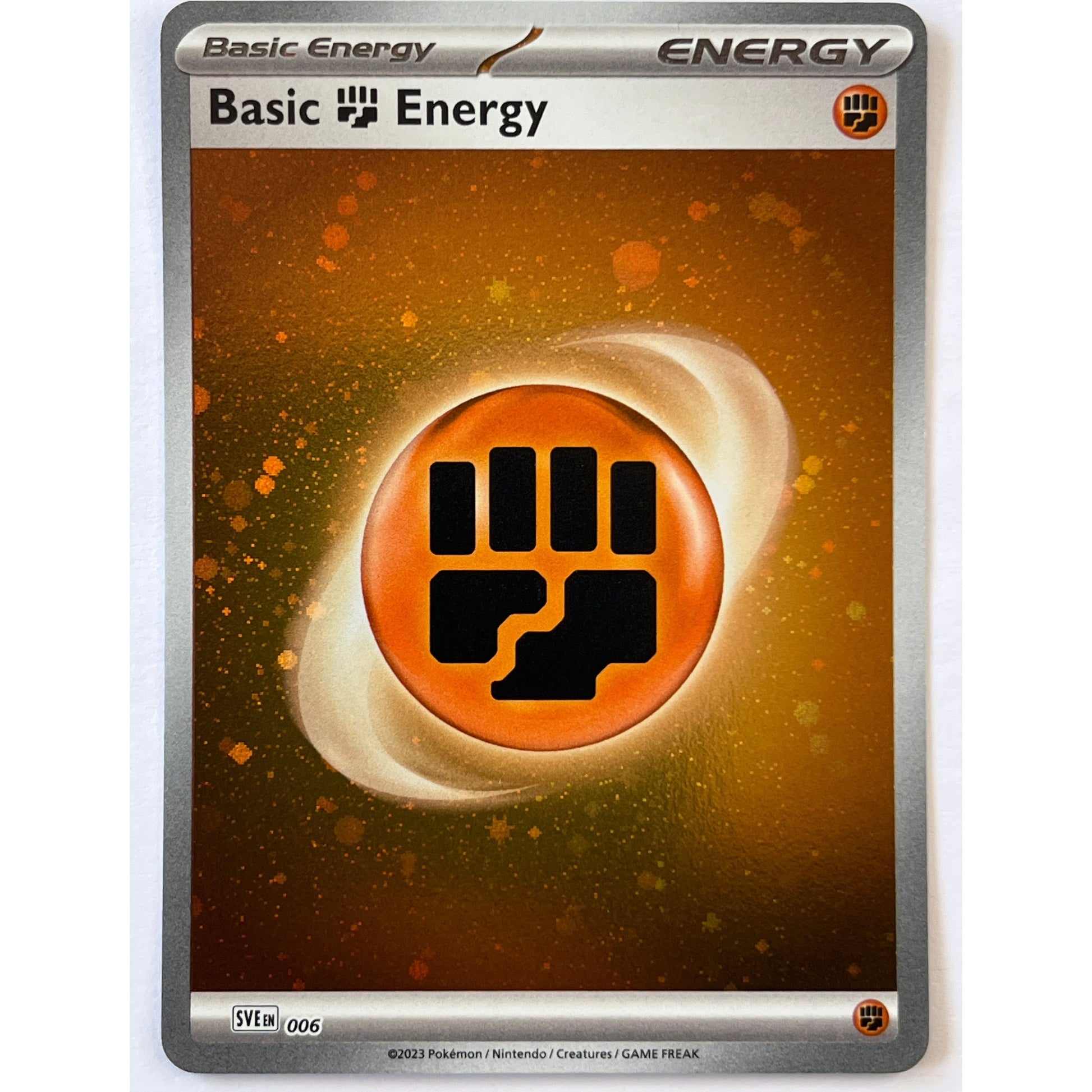 Fighting Energy Cosmic Holo SVE 006 | Local Legends Cards & Collectibles