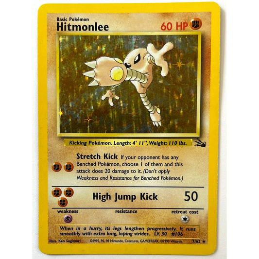 Hitmonlee Holo Rare 7/62