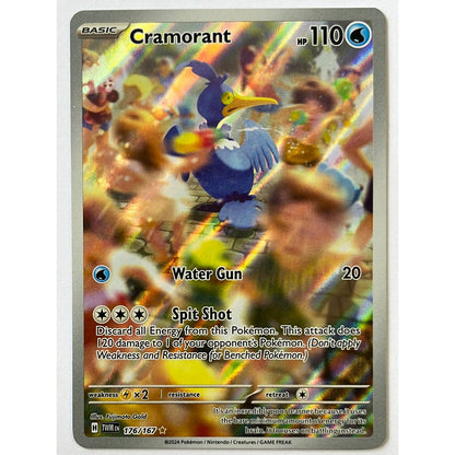 Cramorant Holo Illustration Rare 176/167