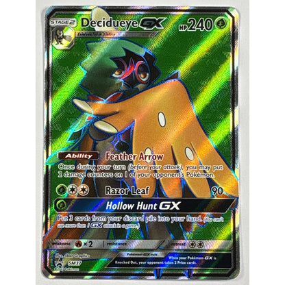 Decidueye GX Holo Black Star Promo SM37