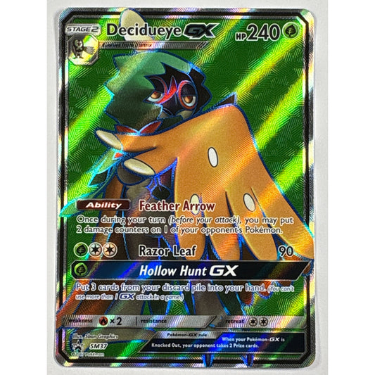 Decidueye GX Holo Black Star Promo SM37
