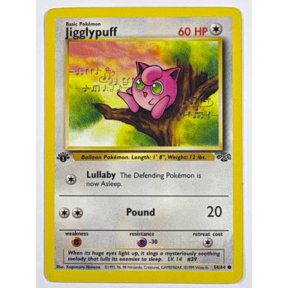 1st Edition Jigglypuff Non Holo Common 54/64 | Local Legends Cards & Collectibles