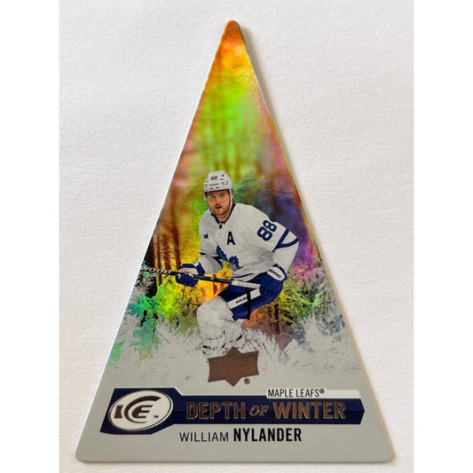 2023-24 Ice William Nylander Depth Of Winter Die Cut