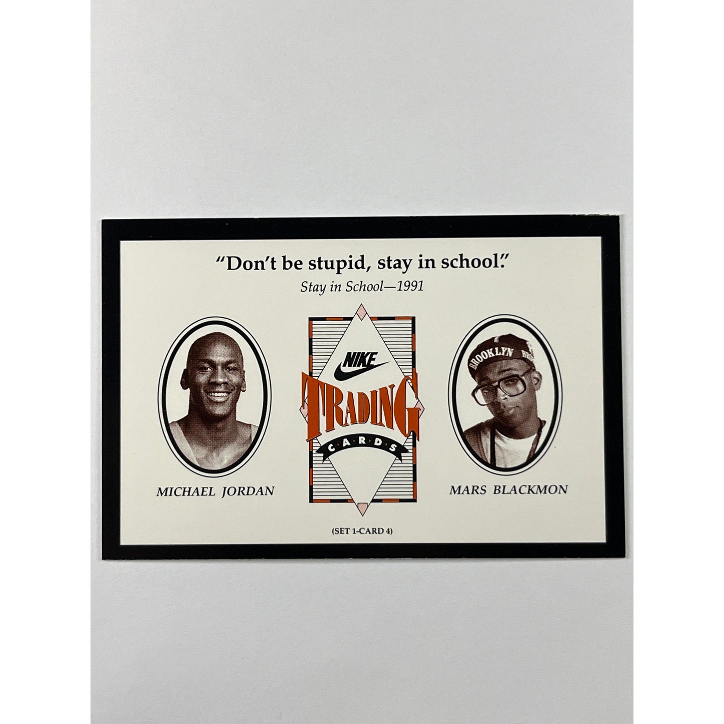 1991 Nike Trading Cards Michael Jordan 6 Card Set