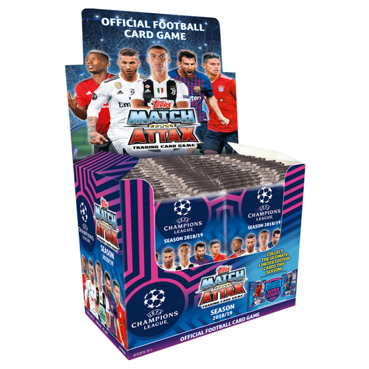 2018-19 Topps Match Attax UEFA Soccer Hobby Box