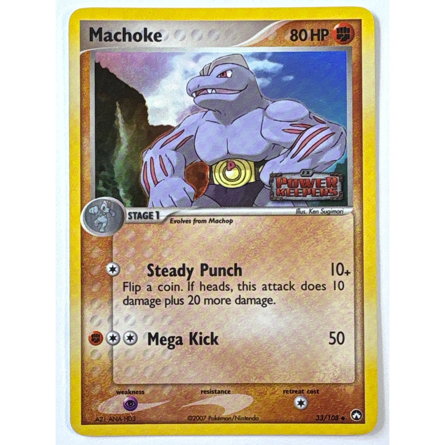 *Stamped Machoke Uncommon 33/108 | Local Legends Cards & Collectibles
