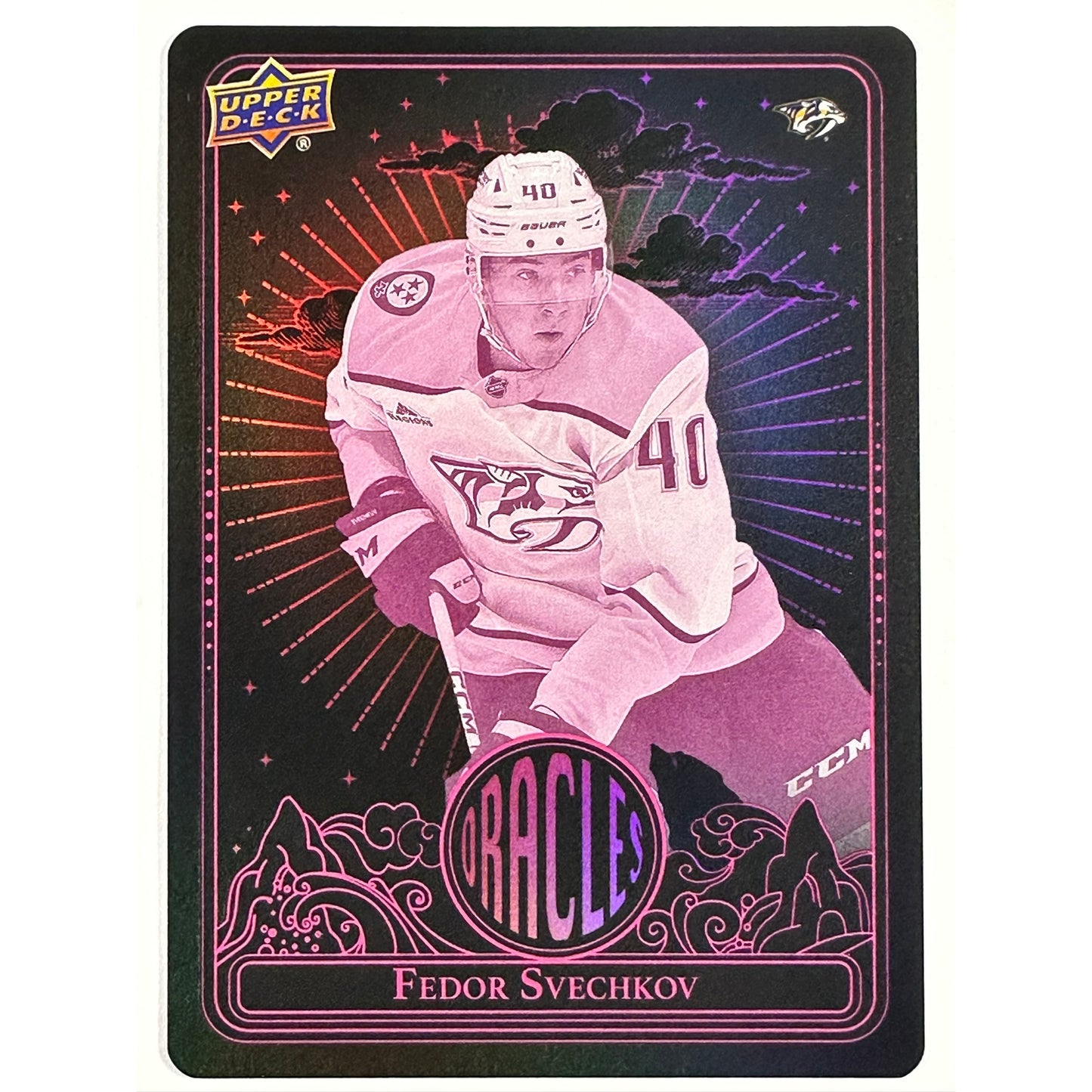 2024-25 Upper Deck Extended Series Fedor Svechkov Oracles Pink SP | Local Legends Cards & Collectibles