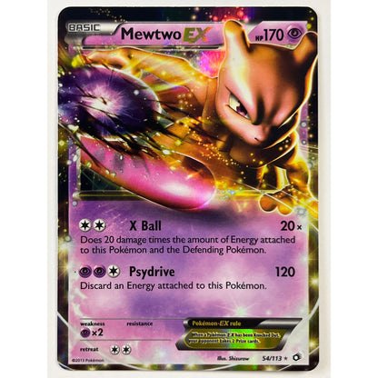 Mewtwo Holo Ultra Rare 54/113