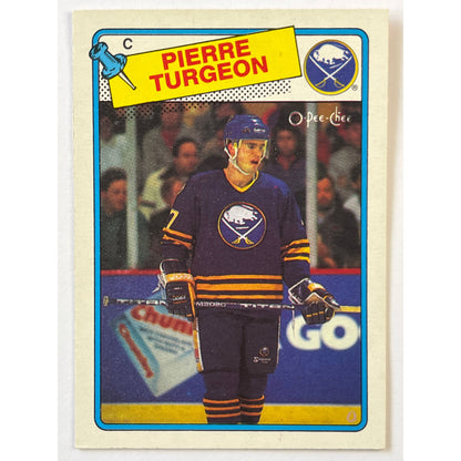 1988-89 O-Pee-Chee Pierre Turgeon RC