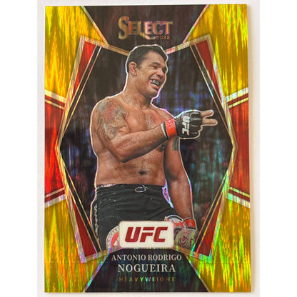 2022 Select Antonio Rodrigo “Big Nog” Nogueira Gold Flash Prizm /10