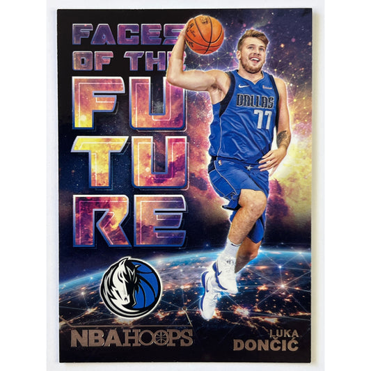 2018-19 Hoops Luka Doncic Faces Of The Future RC