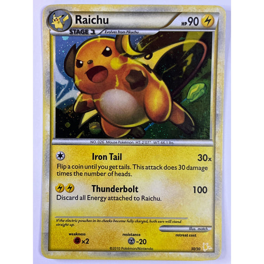 Trainers Kit Raichu Holo 30/30