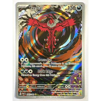 Yveltal Holo Illustration Rare 205/182