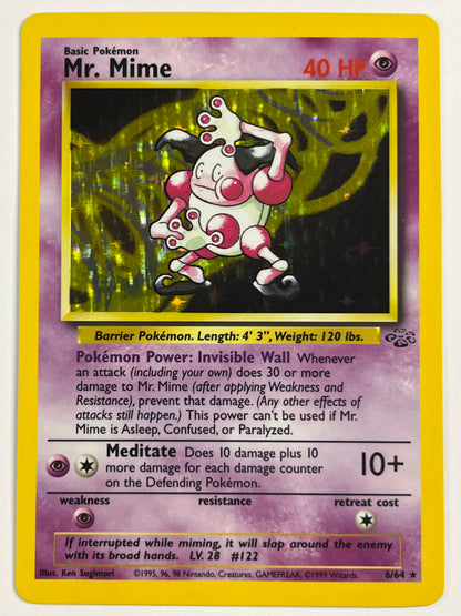 Mr. Mime Holo Rare 6/64